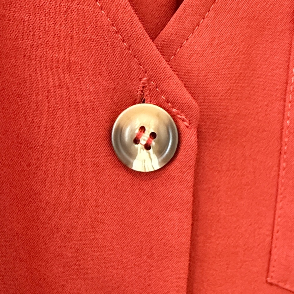 Entro Rust Button-Down Dress - Picture 3 of 5